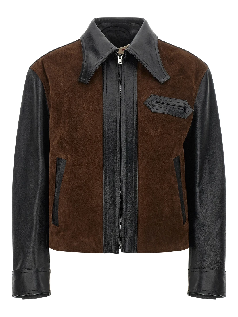 Black Calfskin Leather Jacket