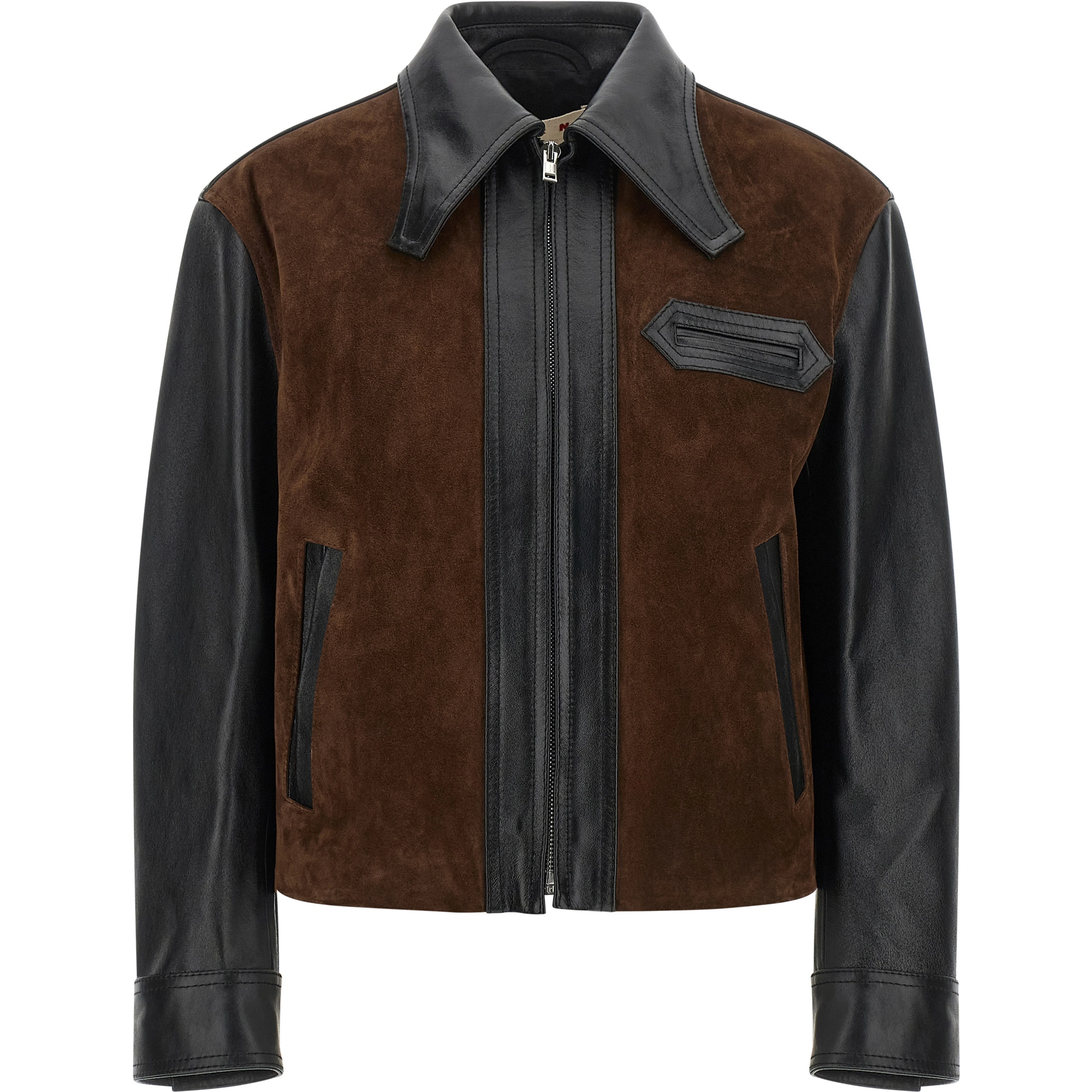 Black Calfskin Leather Jacket