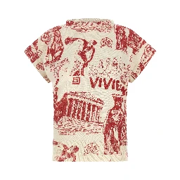 Multicolor Cotton T-Shirt