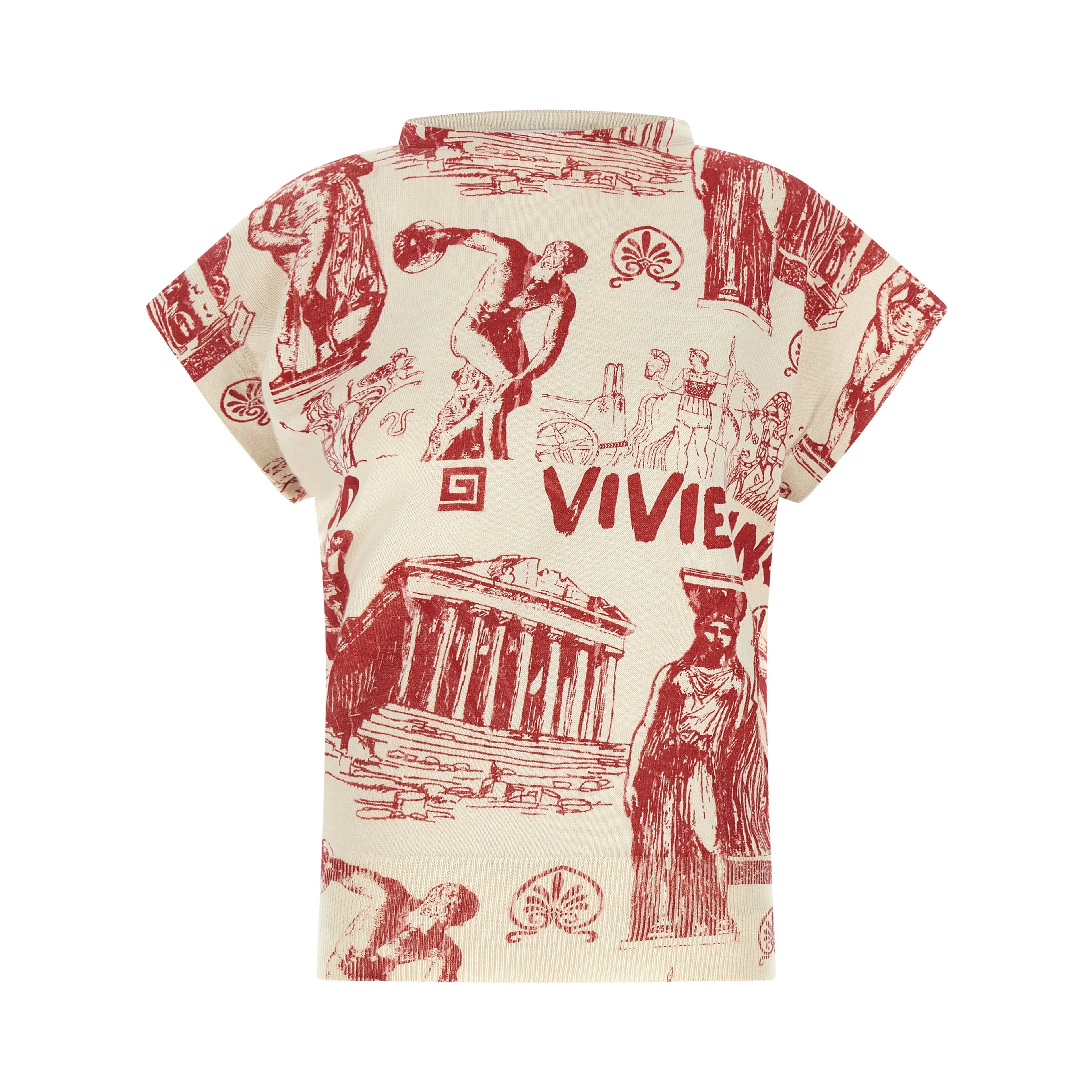 Multicolor Cotton T-Shirt