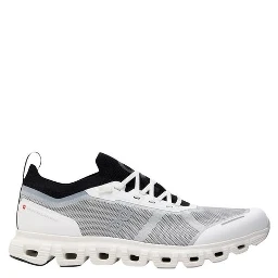 Black And White Synthetic Athletic Sneakers