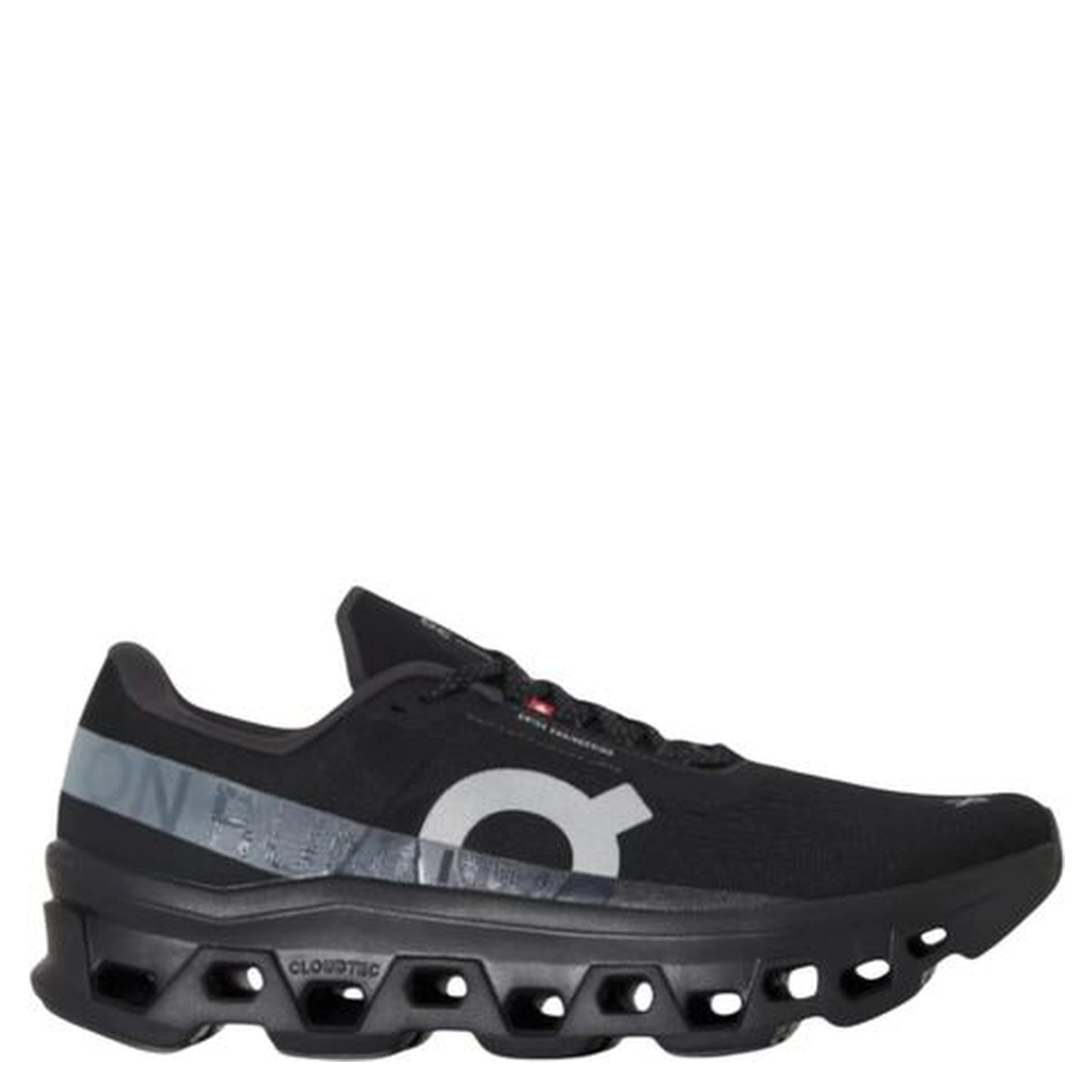 Black Synthetic Athletic Sneakers