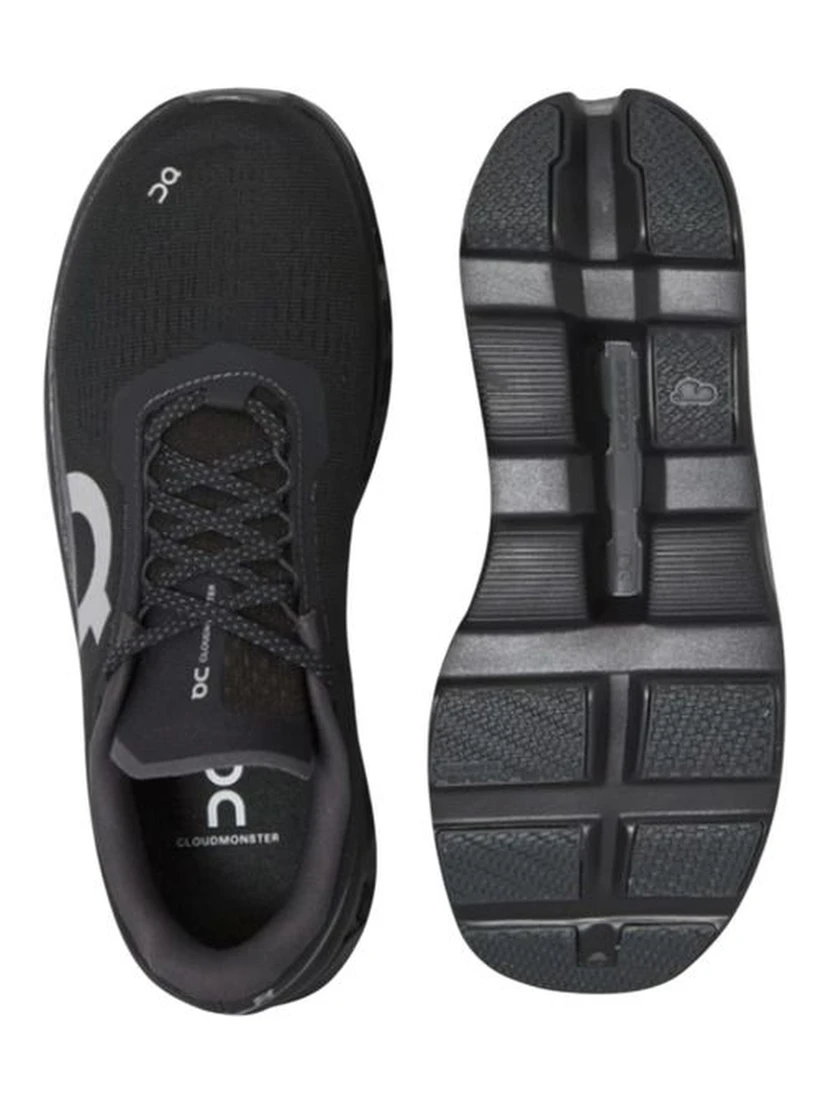Black Synthetic Athletic Sneakers