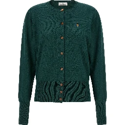 Bicolor Cotton Cardigan