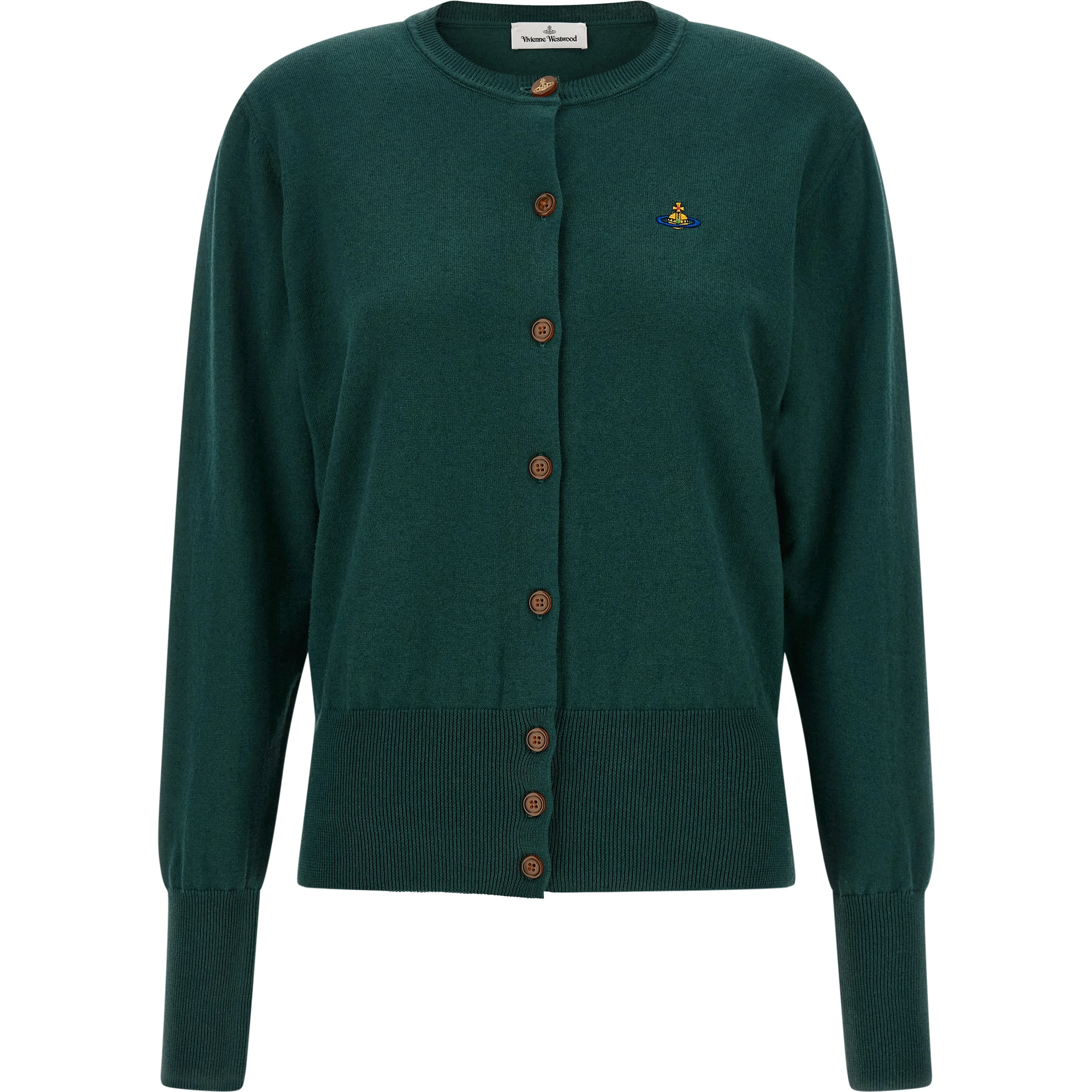 Bicolor Cotton Cardigan