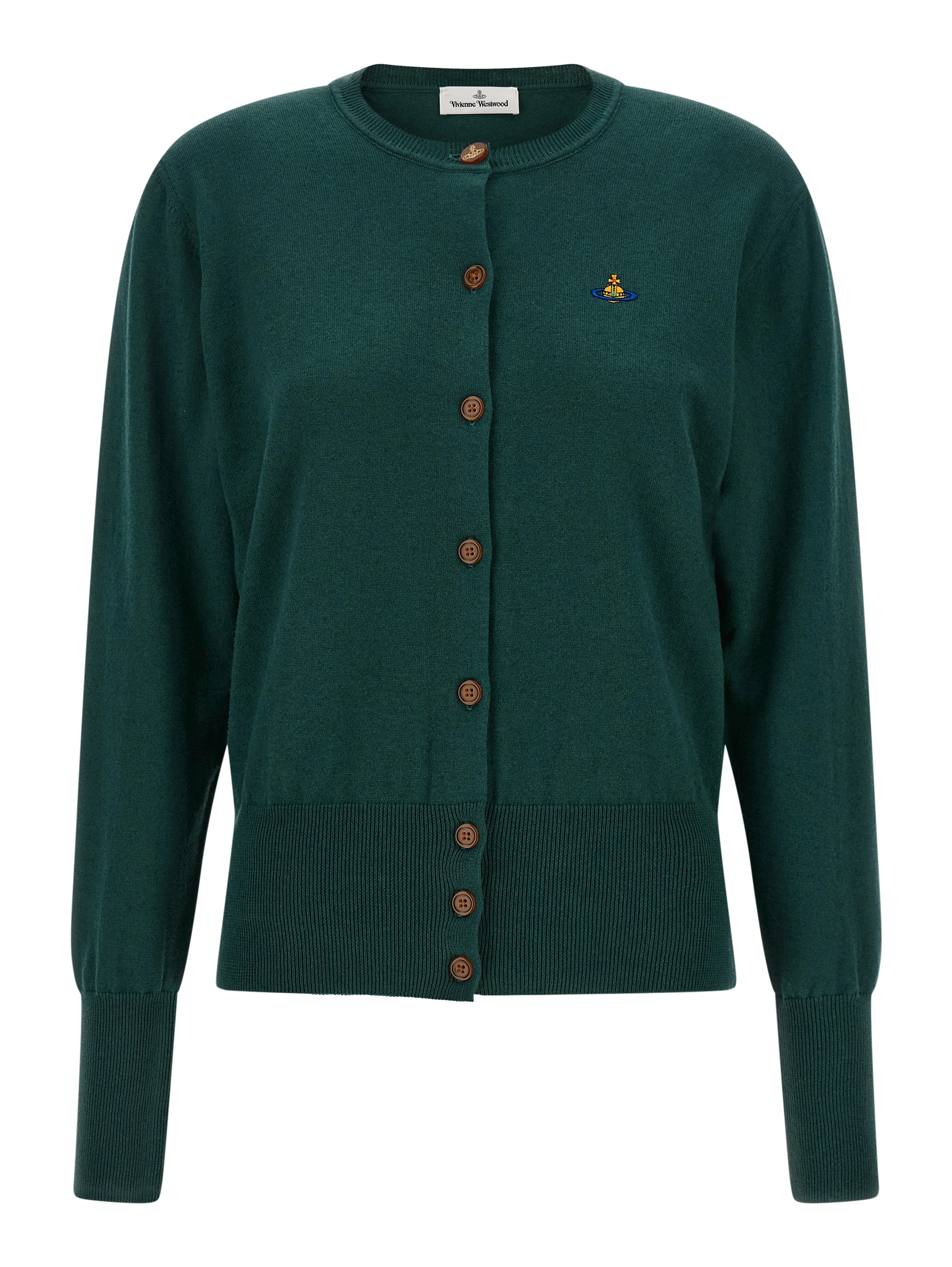 Bicolor Cotton Cardigan