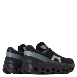 Black Synthetic Athletic Sneakers