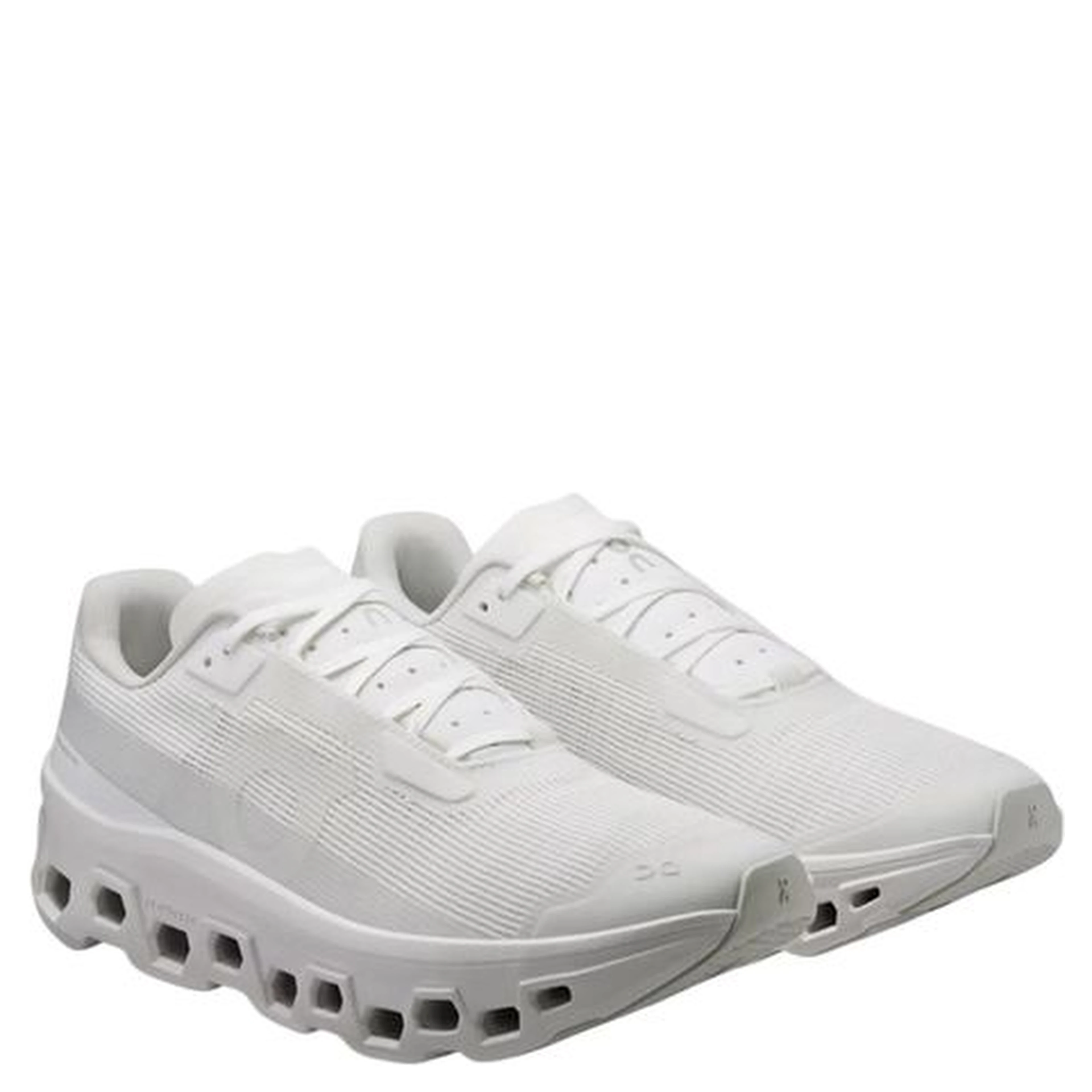 White Synthetic Athletic Sneakers