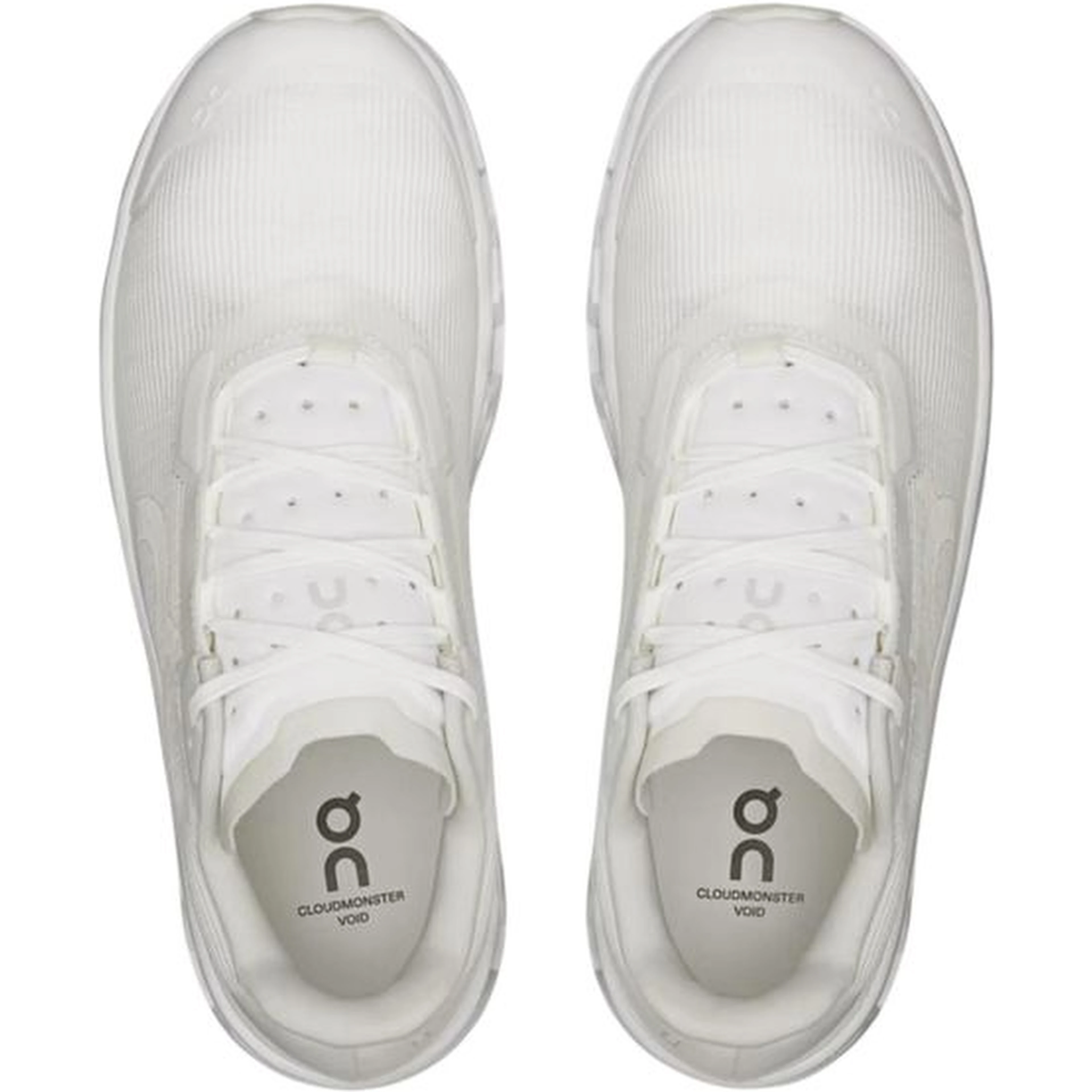 White Synthetic Athletic Sneakers
