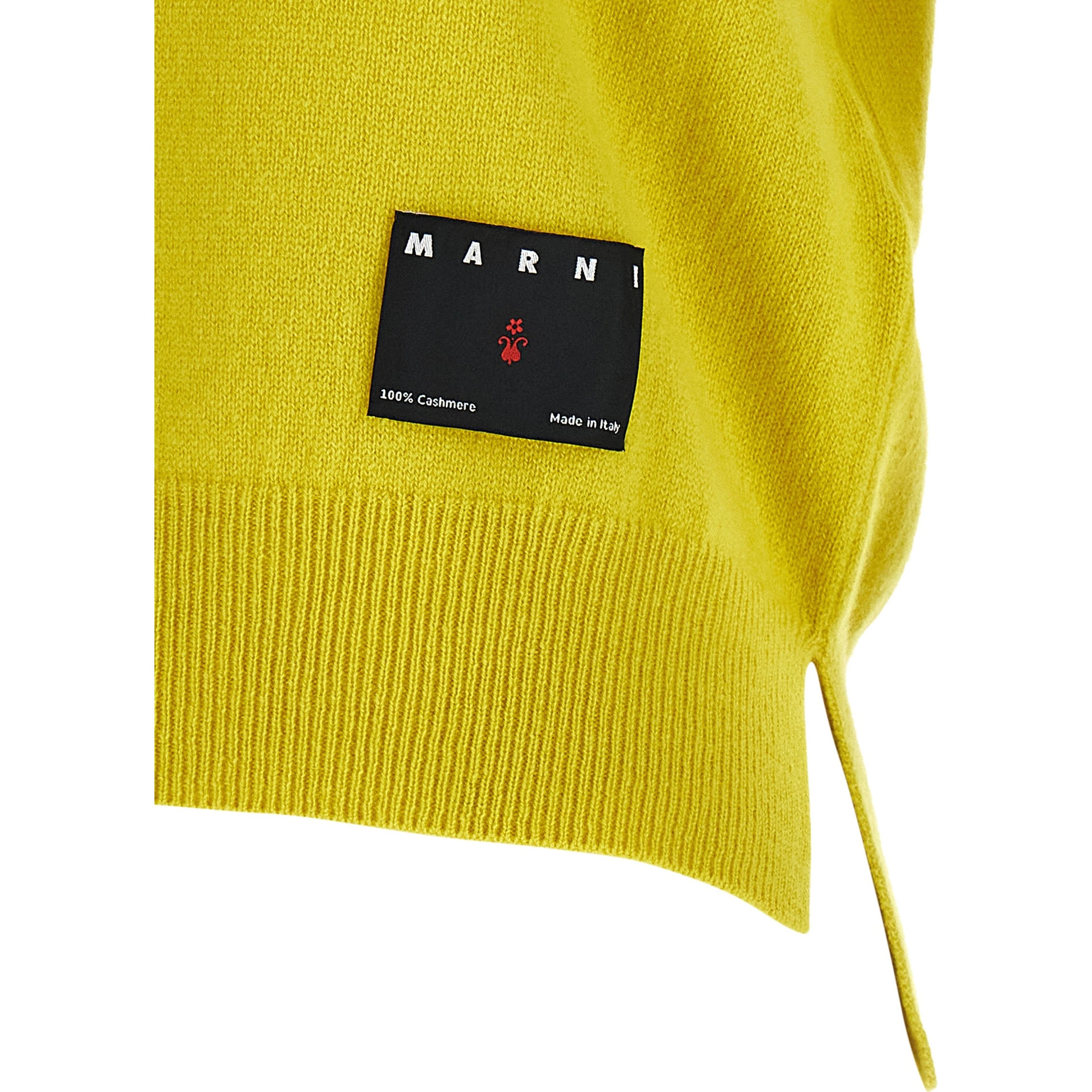 Bicolor Cashmere Polo Shirt