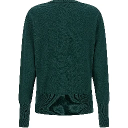 Bicolor Cotton Cardigan