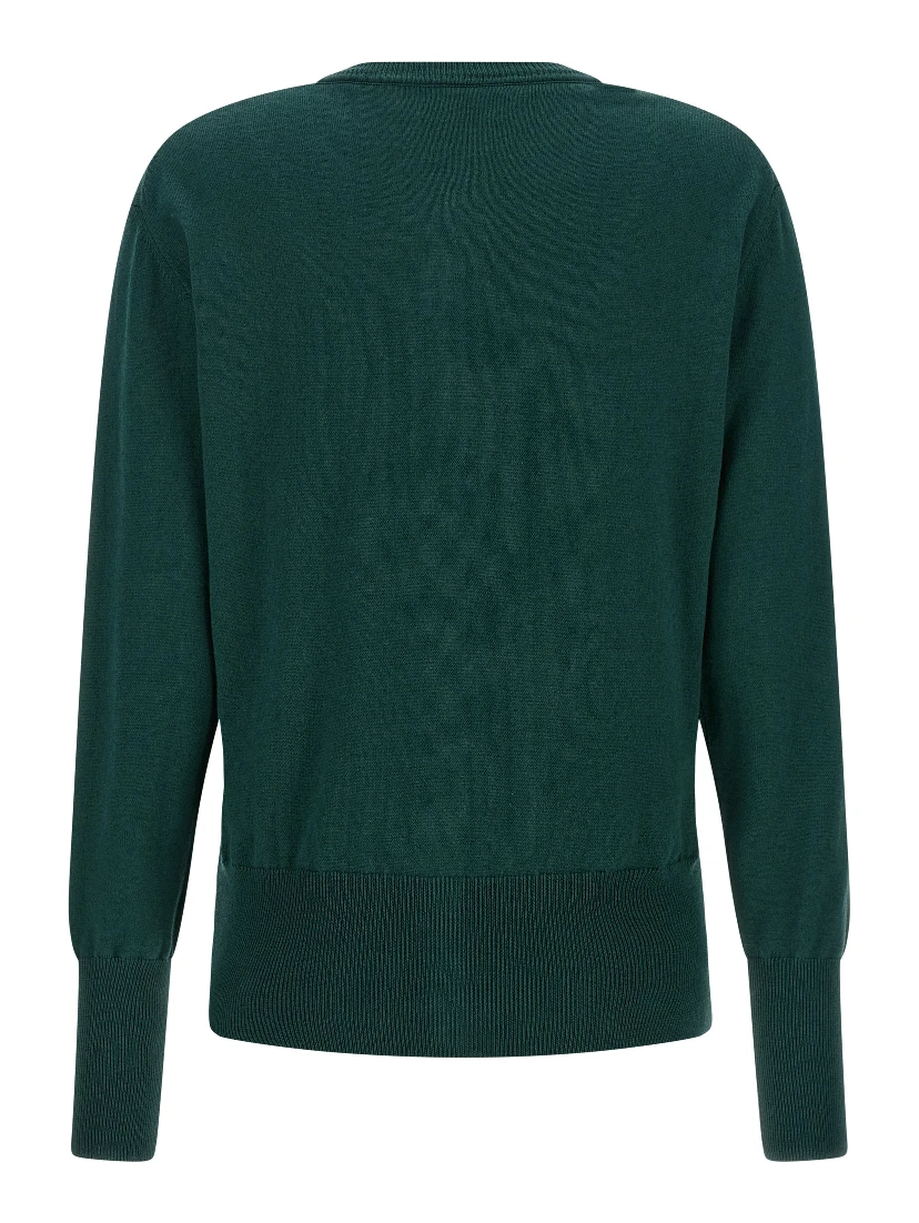 Bicolor Cotton Cardigan