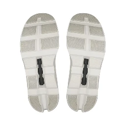 White Synthetic Athletic Sneakers
