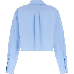 Blue Cotton Blouse