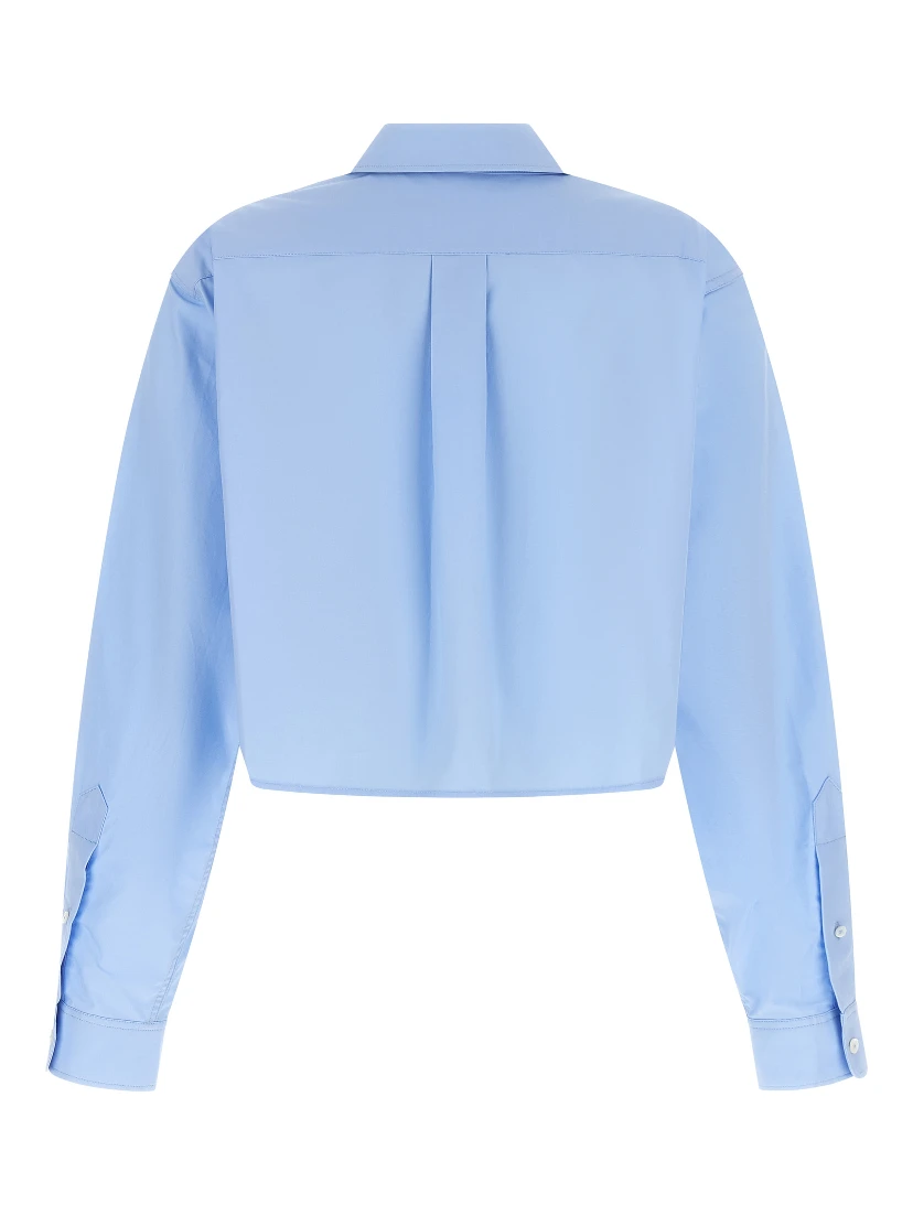 Blue Cotton Blouse