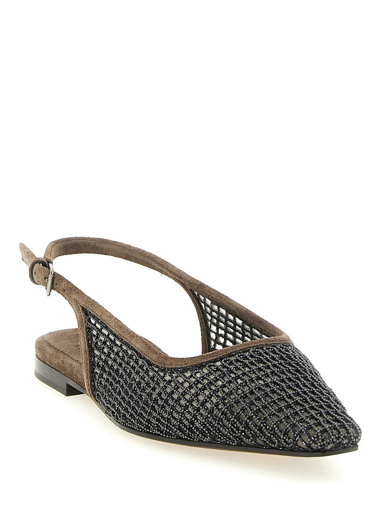 Brown Calfskin Ballet Flats alternative