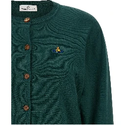 Bicolor Cotton Cardigan