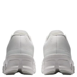 White Synthetic Athletic Sneakers