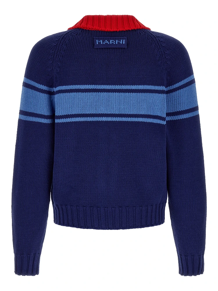 Blue Cotton Cardigan alternative