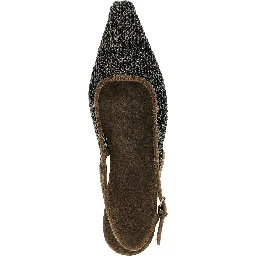Brown Calfskin Ballet Flats