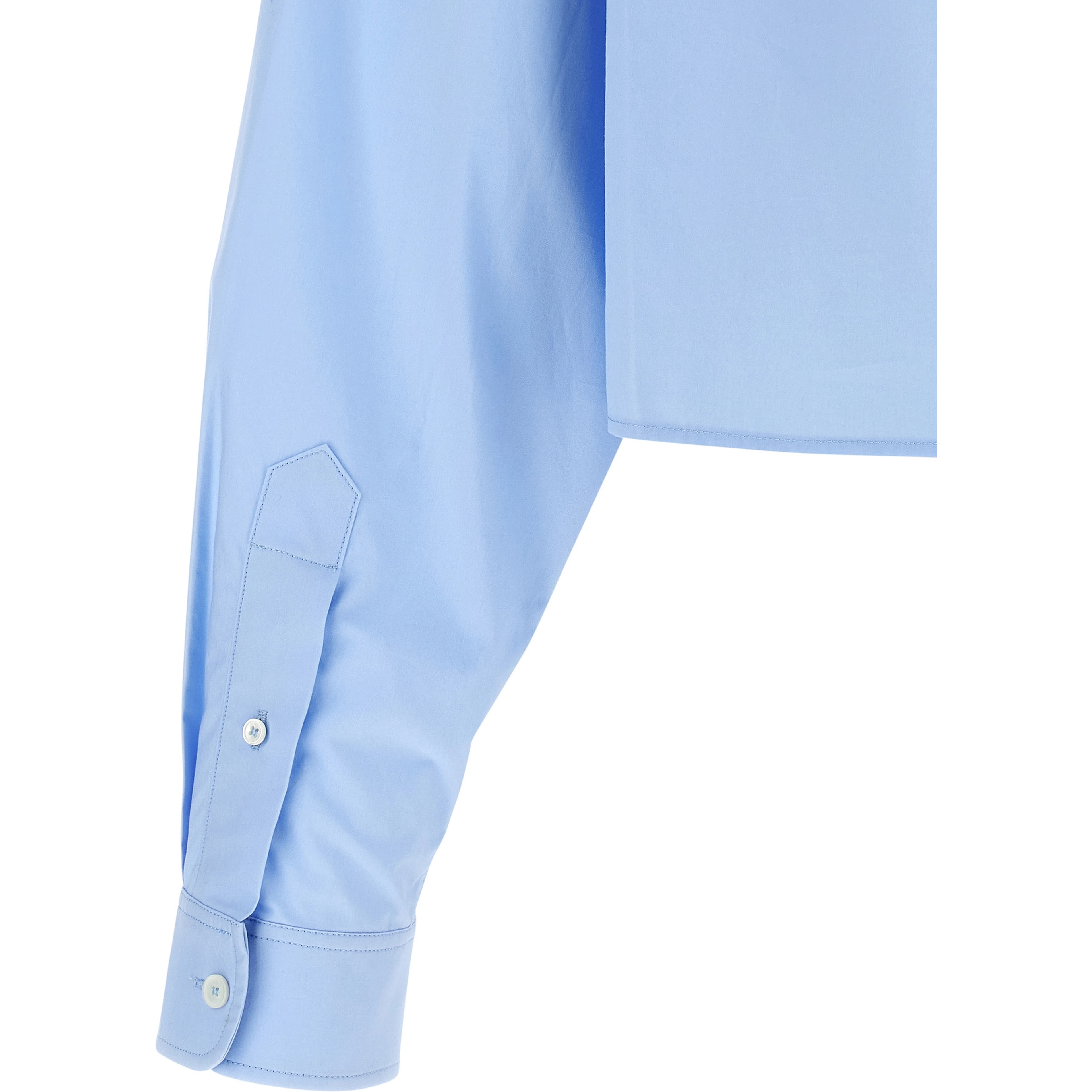 Blue Cotton Blouse