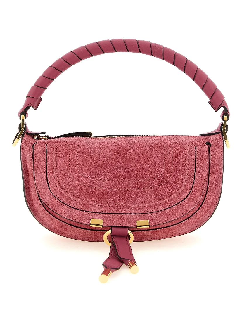 Multicolor Calfskin Shoulder Bag