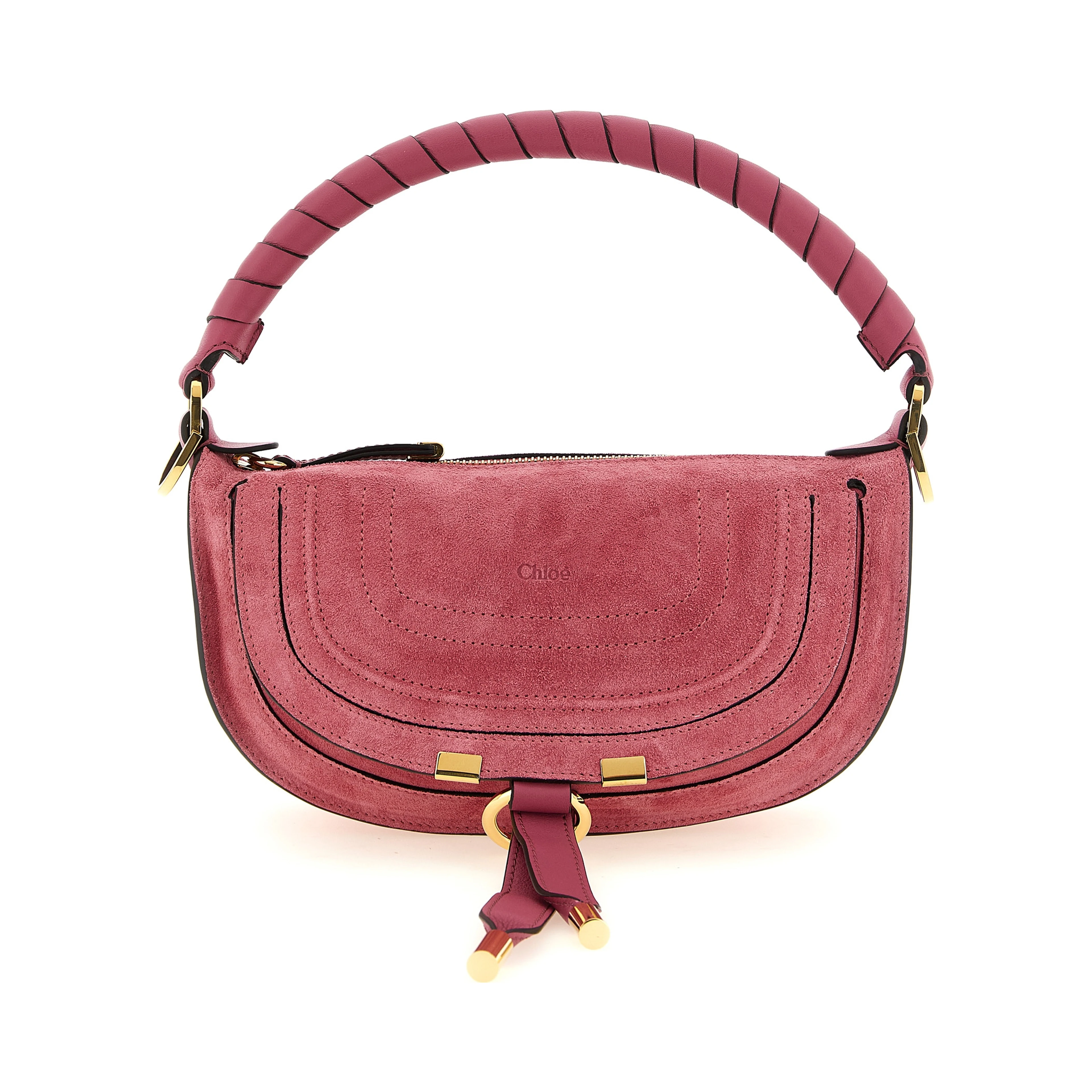 Multicolor Calfskin Shoulder Bag