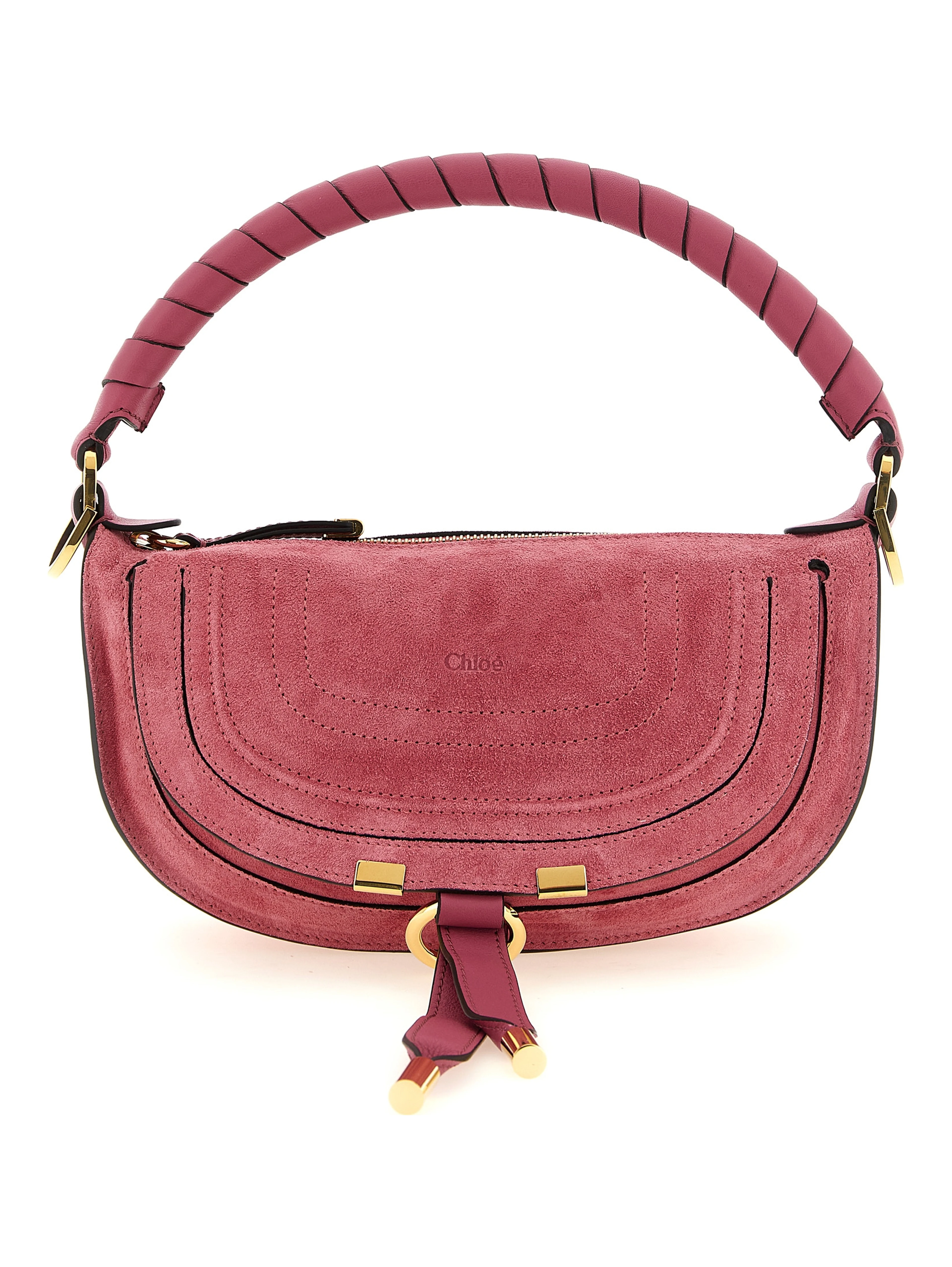 Multicolor Calfskin Shoulder Bag