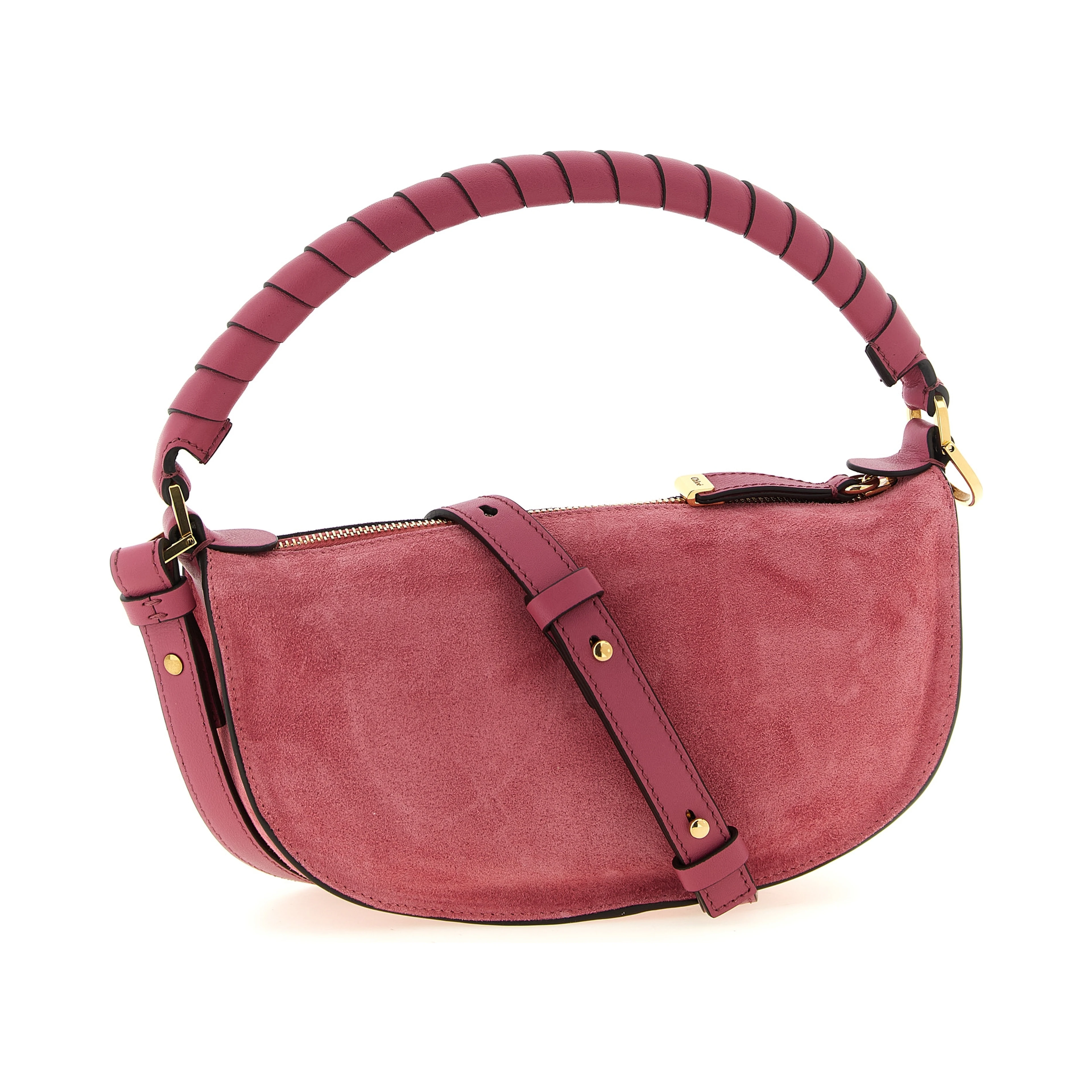 Multicolor Calfskin Shoulder Bag