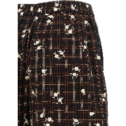 Brown Organic Cotton Bermuda Shorts