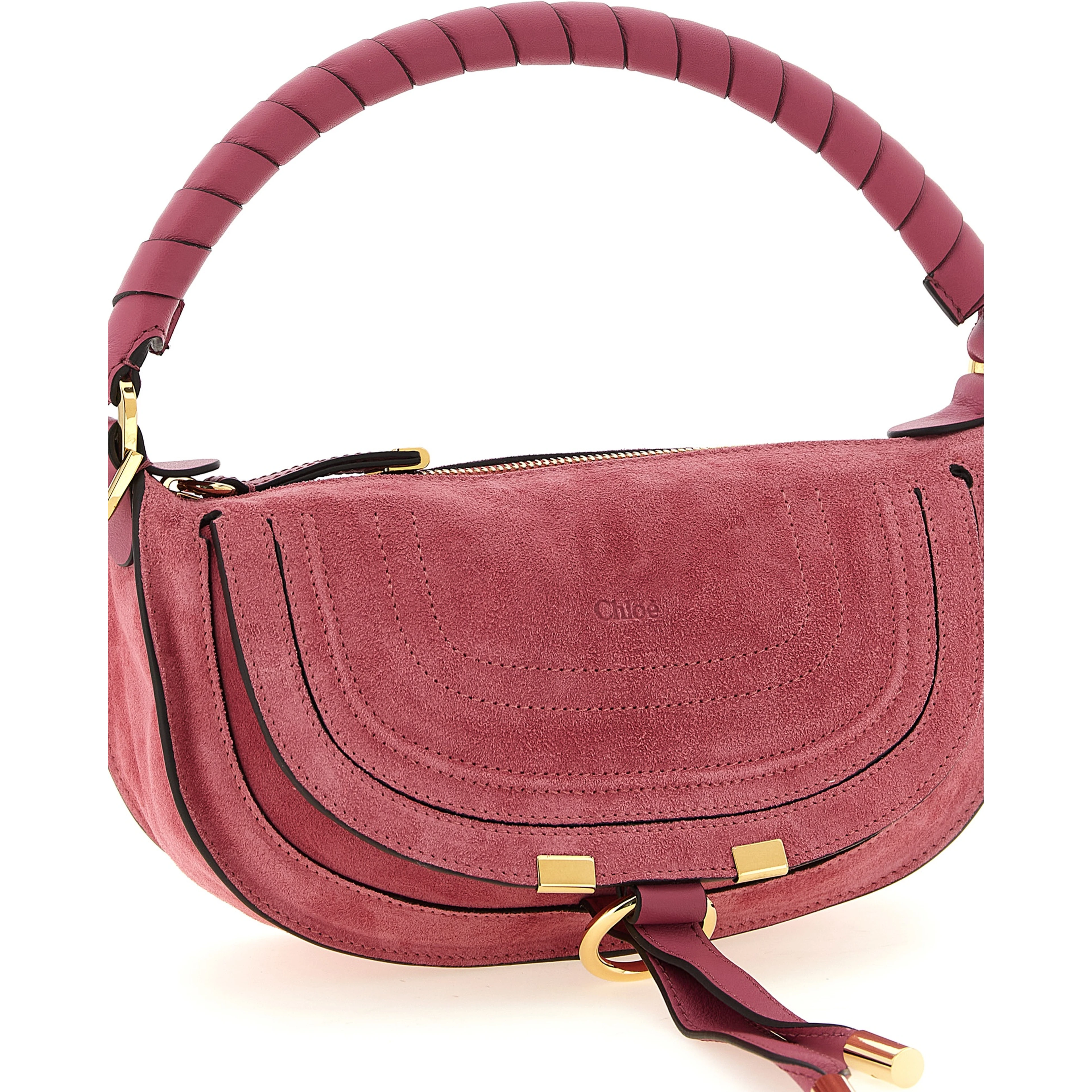 Multicolor Calfskin Shoulder Bag