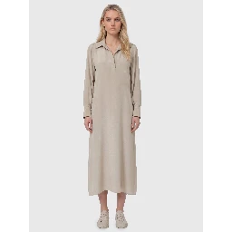 Gambero silk polo dress