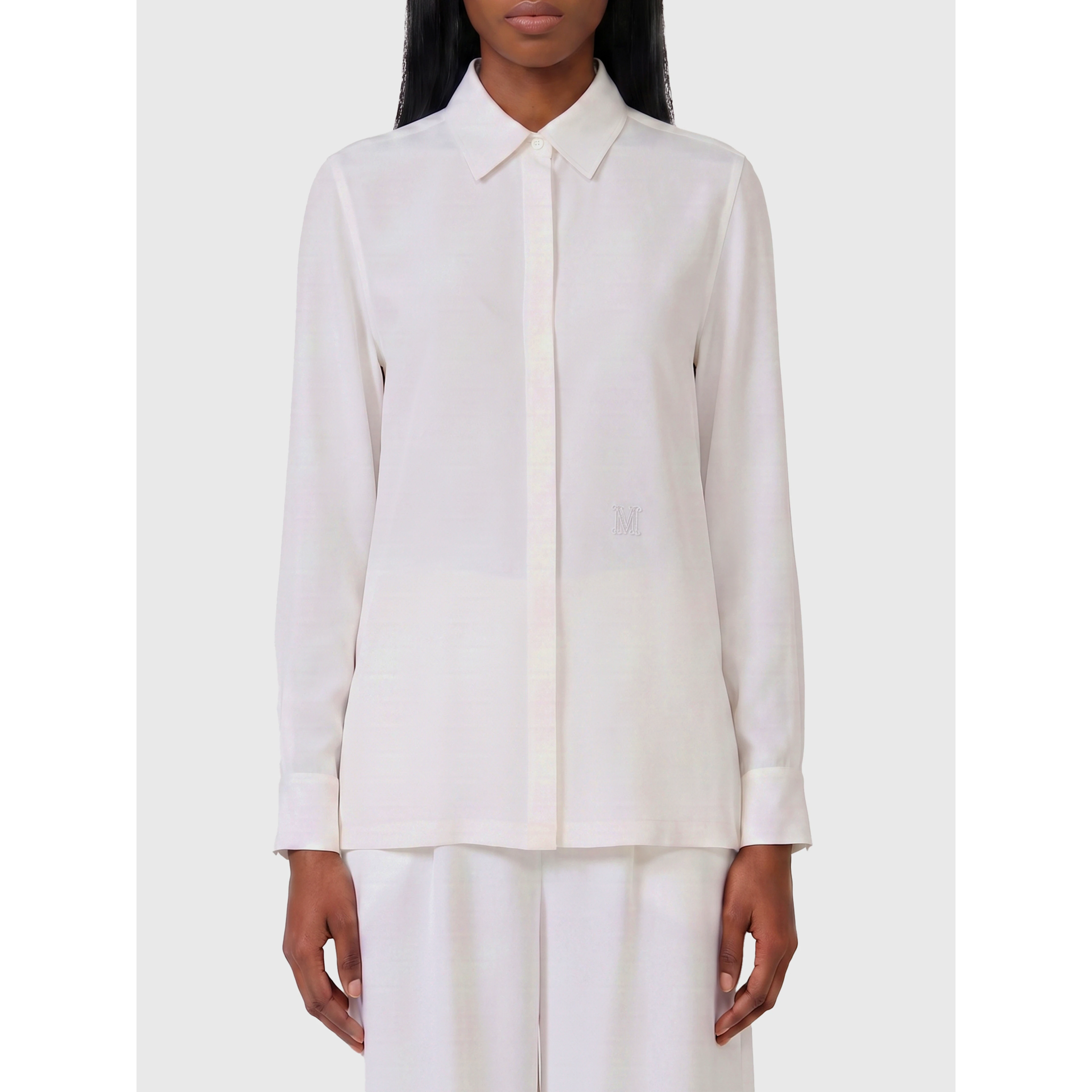 Geranium silk shirt