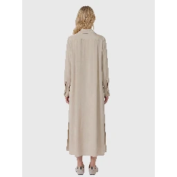 Gambero silk polo dress