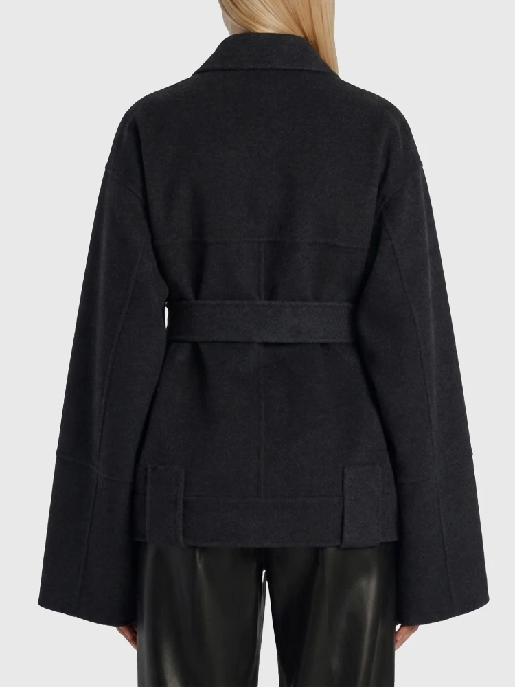 Alder Charcoal coat alternative