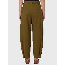 Adorni stretch cotton canvas trousers