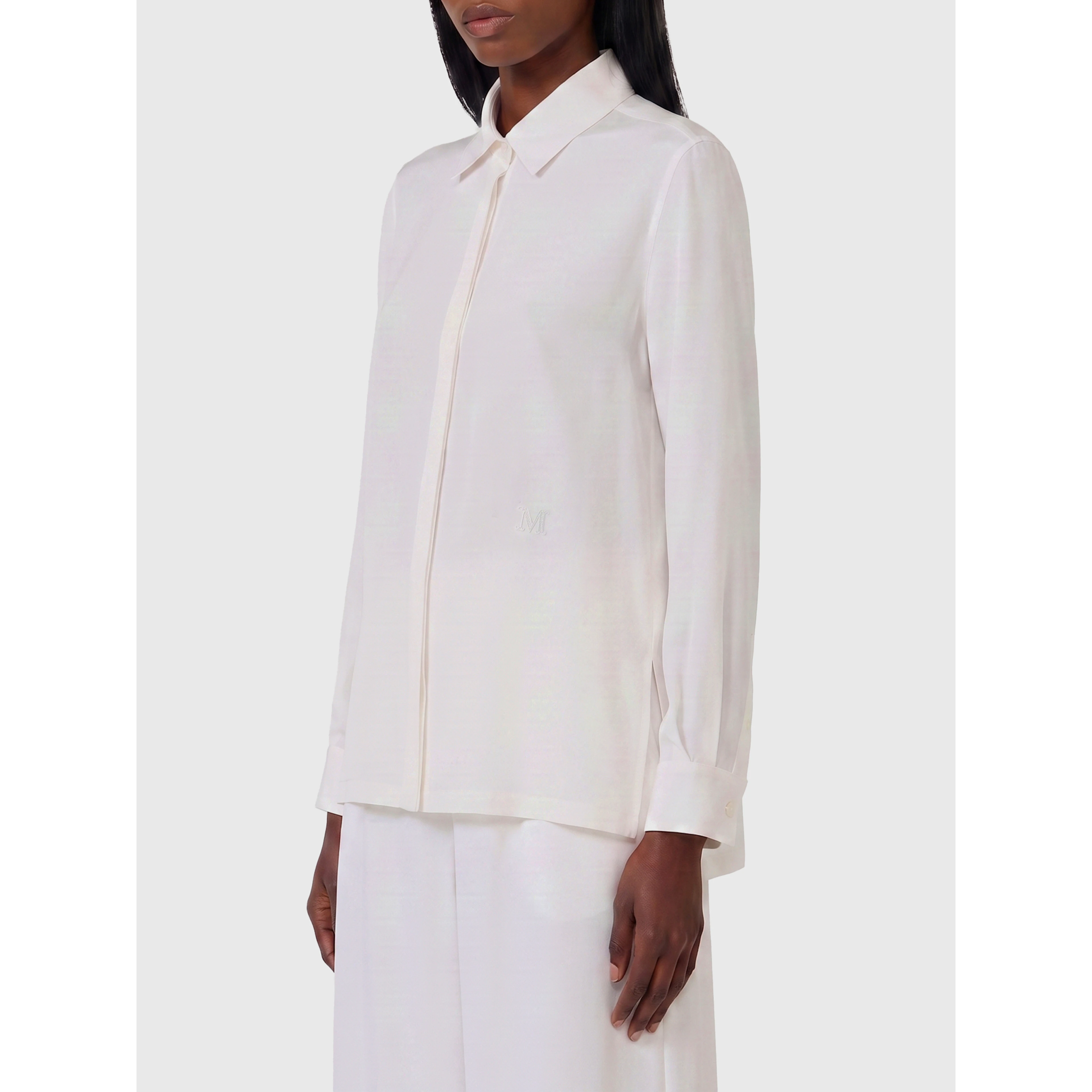 Geranium silk shirt