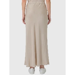 Long Sospiro silk skirt