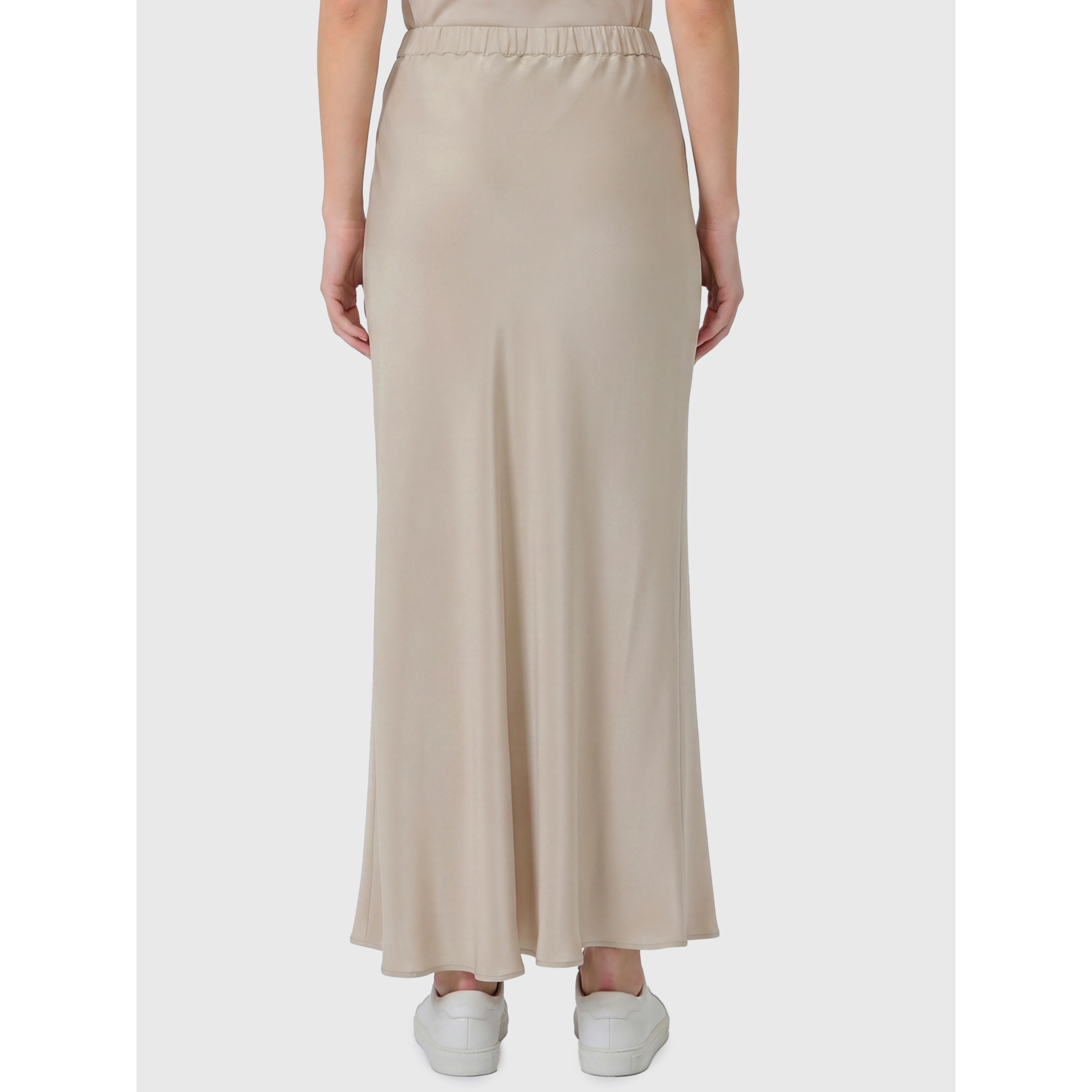 Long Sospiro silk skirt