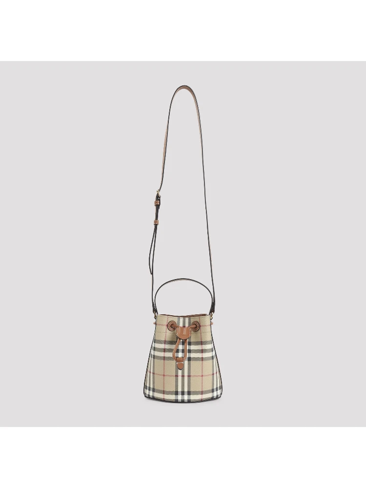 Burberry Drawsting Bucket Bag