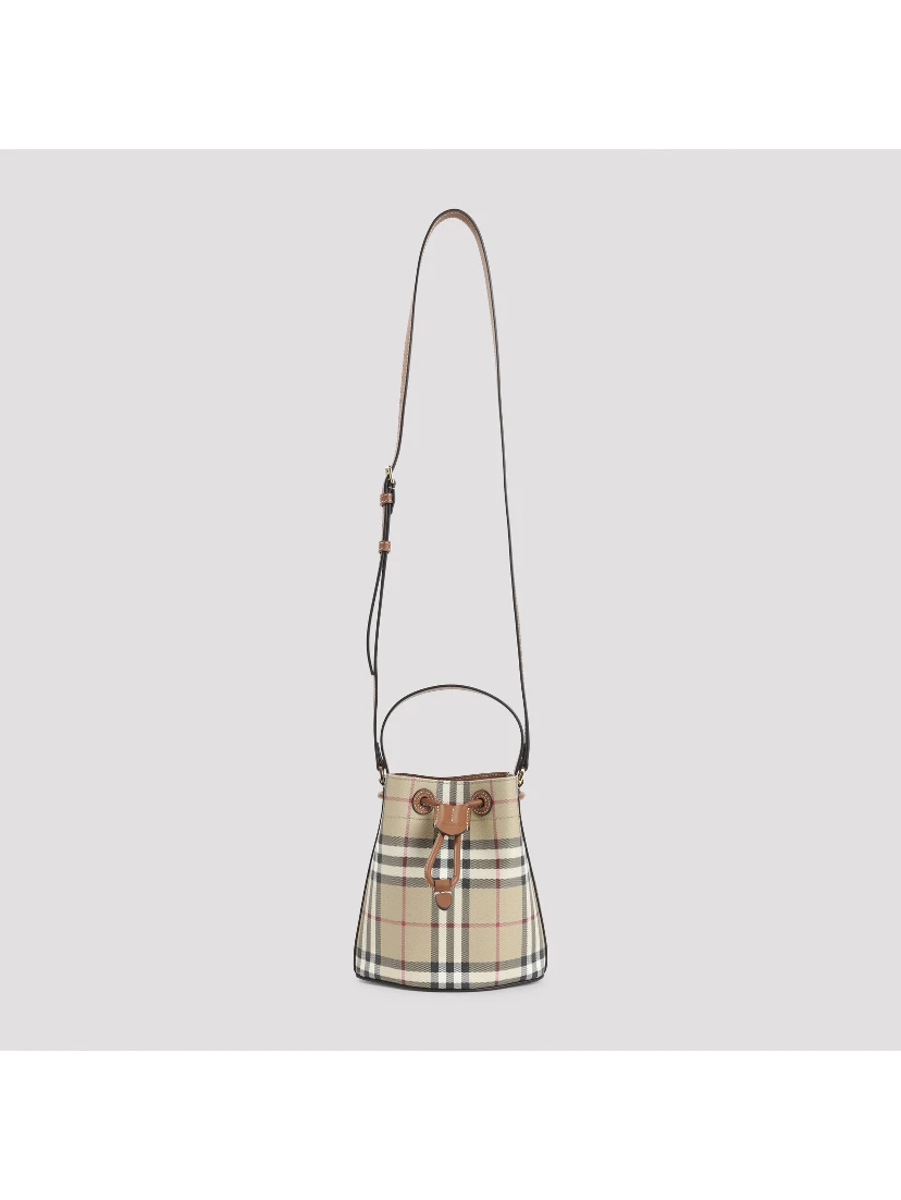Burberry Drawsting Bucket Bag