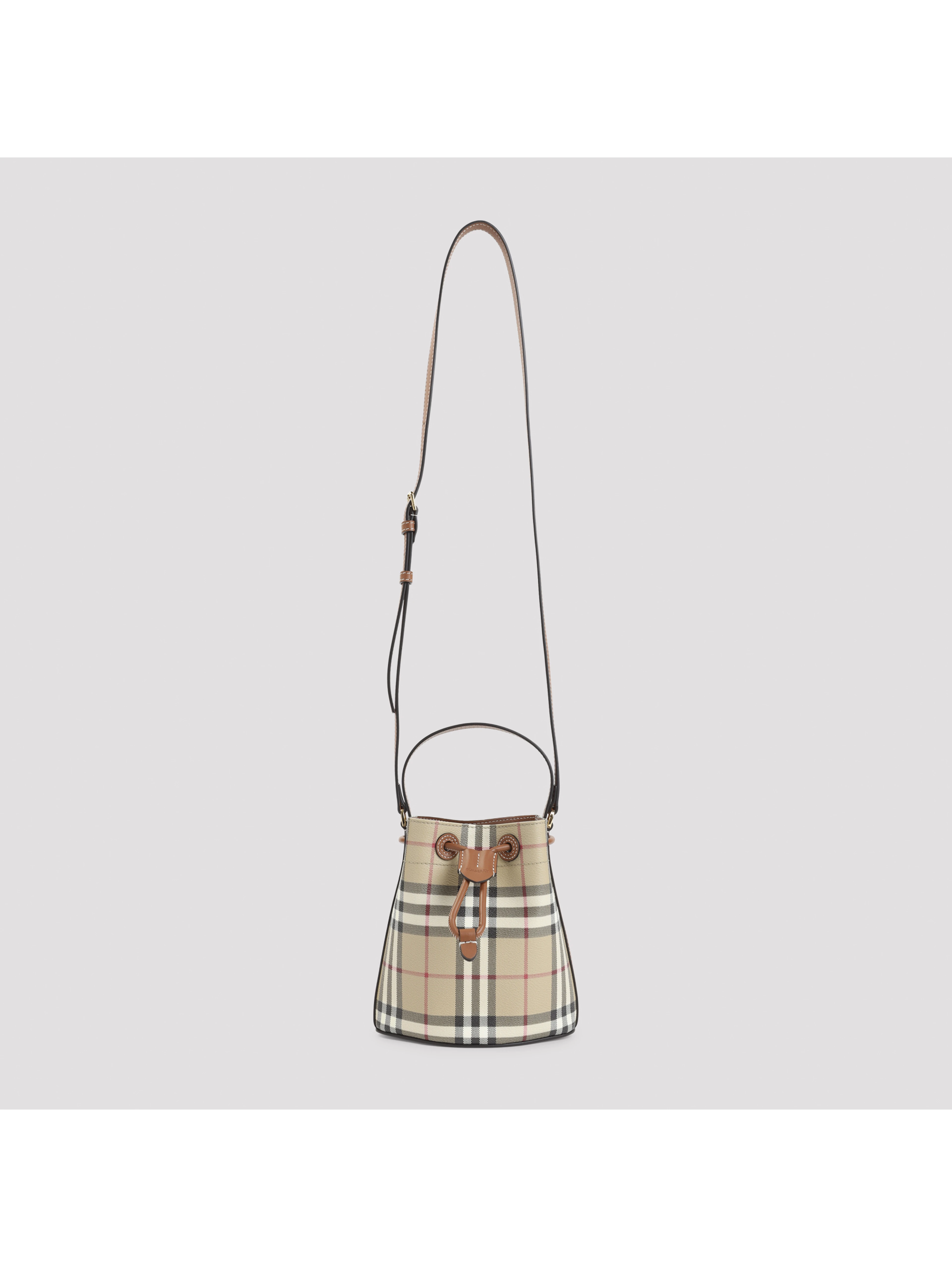 Burberry Drawsting Bucket Bag