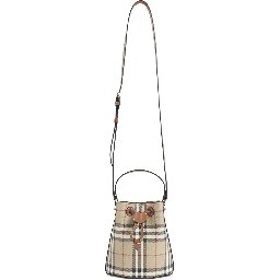 Burberry Drawsting Bucket Bag