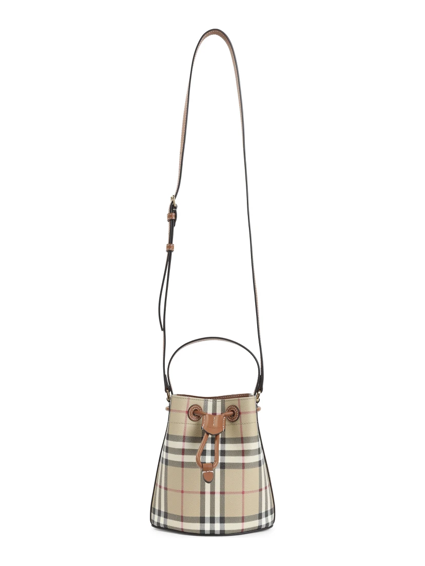 Burberry Drawsting Bucket Bag