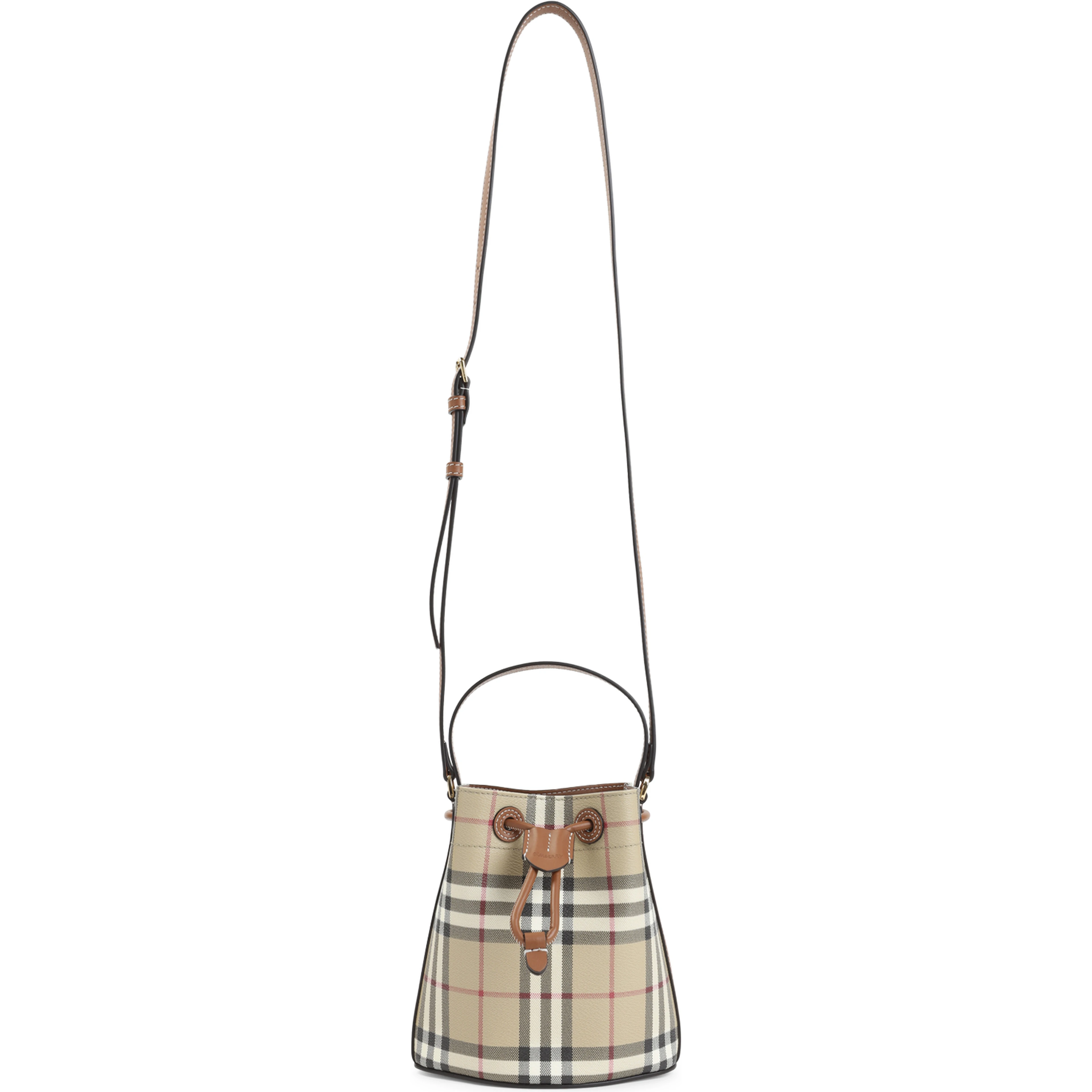 Burberry Drawsting Bucket Bag
