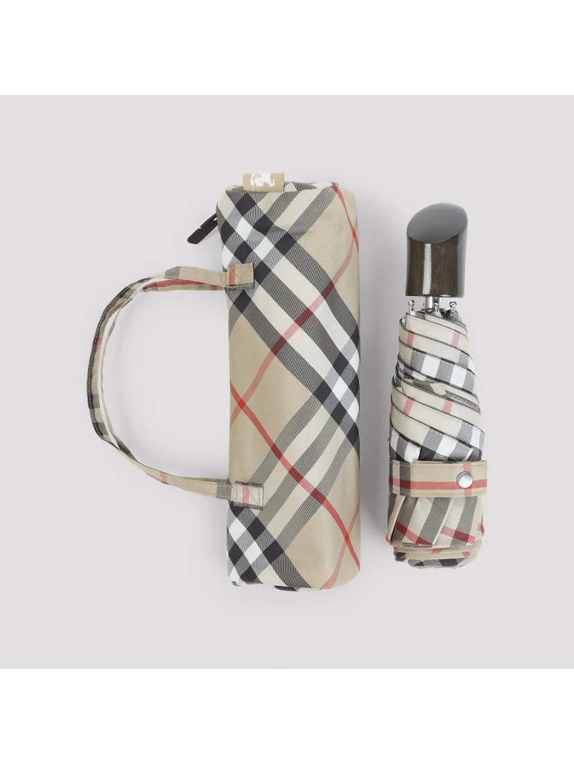 Burberry Check Compact Umbrella