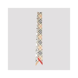 Burberry Check Silk Skinny Foulard