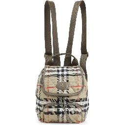 Burberry Mini Check Backpack