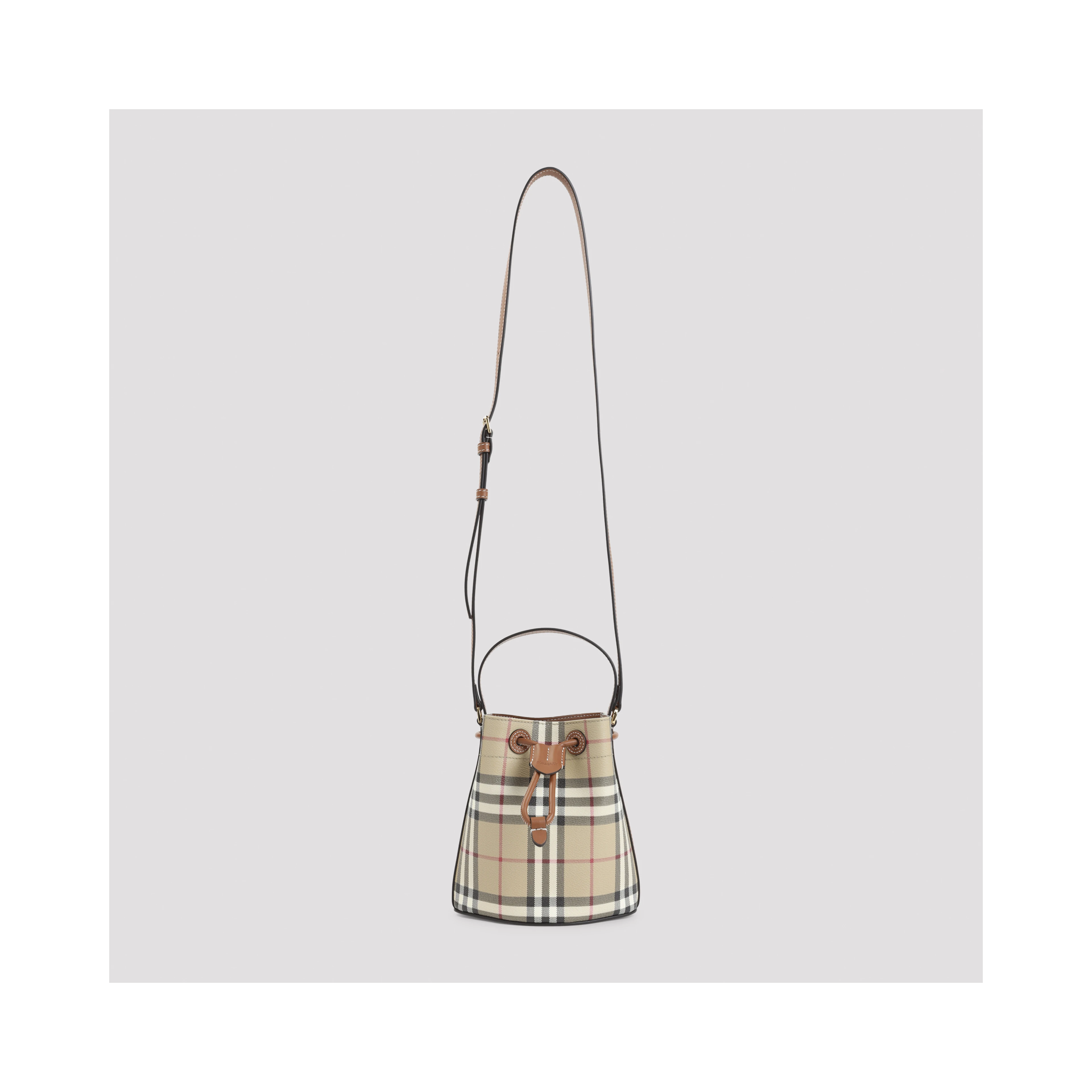 Burberry Drawsting Bucket Bag