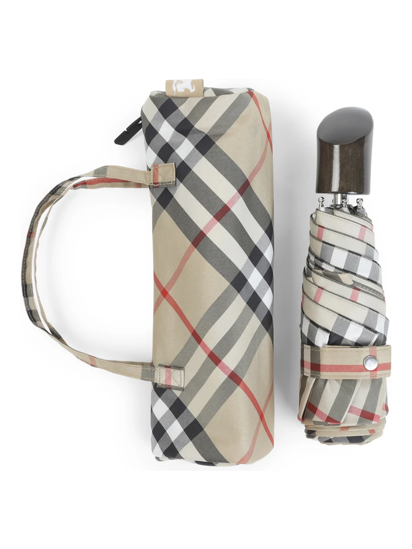 Burberry Check Compact Umbrella